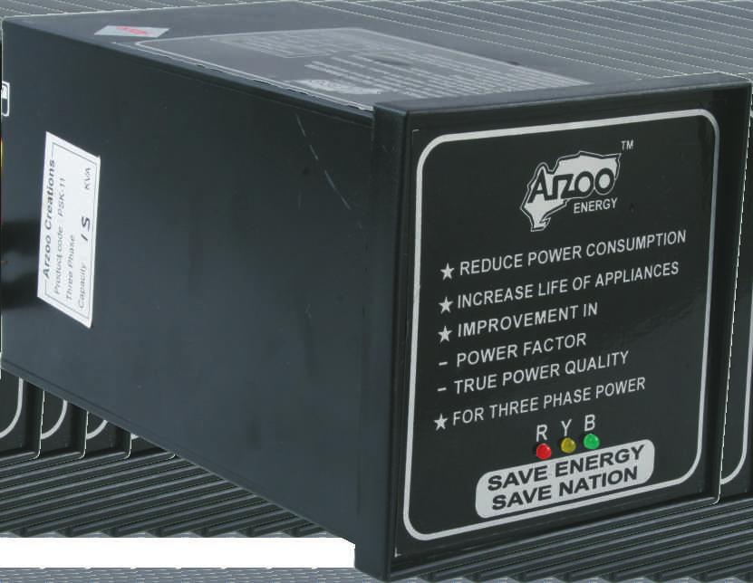 POWER SAVER AUTO TRUE MICRO POWER SAVER THREE PHASE Available in 5 / 10 / 15 / 25 KVA ATMPS SINGLE PHASE