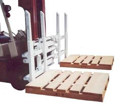 LORON SERVICE MANUAL / PARTS LIST SINGLE DOUBLE PALLET HANDLER CONTENTS: PAGE 1 Lift Truck Requirements General Installation Procedures 2 Mounting Options Stop Block