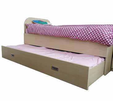 There is a solid top for your mattress to sit and the bed can be customised with one of our headboards  400 (H) x 1980 (W) x 840mm (D) If you d like a