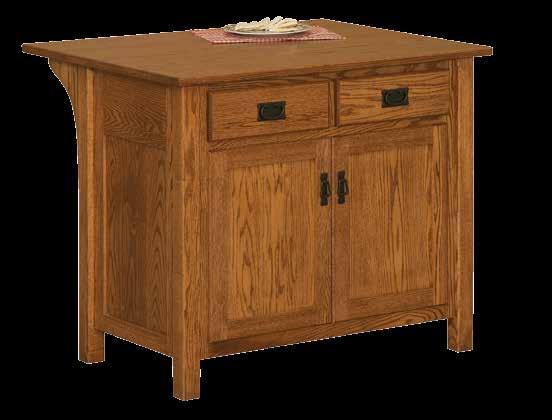 1538-D - Kitchen Island - with