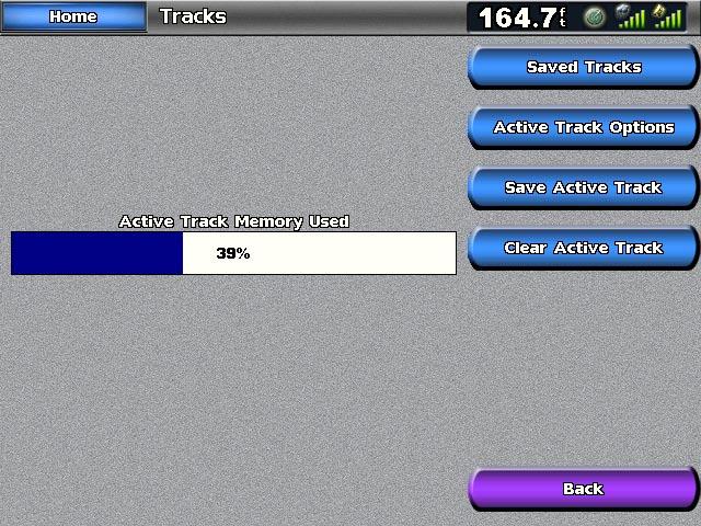 To name the track, change the color of the track, or save it as a route, select Edit Track.