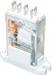 WHEN USED WITH SOCKETS 70-781D-1 CURRENT LIMITED TO RATING OF RELAY OR SOCKET WHICHEVER IS LESS SPDT, 15 AMPS COMPLIES WITH REQUIREMENTS OF IEC STANDARDS 947-4-1 AND 947-5-1 LOW DIRECTIVE IEC =