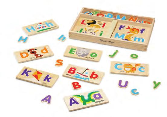 board - the first letter of his or her name is always a good place to start - then fills in the uppercase and lowercase letters and identifies the