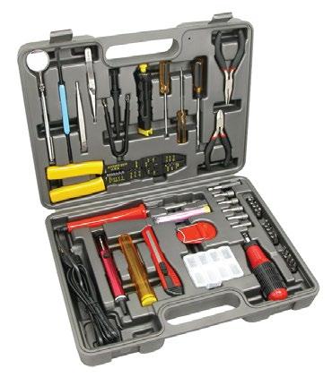 INSTALLATION TOOLS 40pc Computer Repair Kit Tool kit designed for Computer Technicians PVC zipper case with pallet Dimensions: 15.7ʺL x 11.8ʺW x 4.