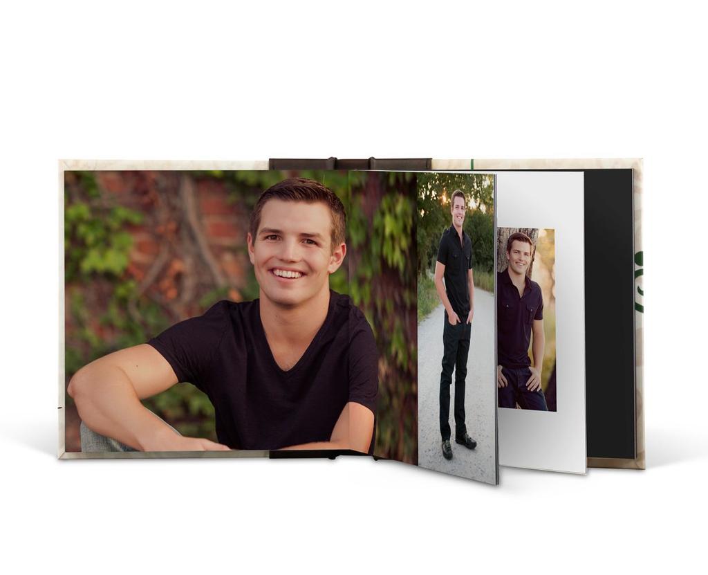 Classic Album Size Paper Style Material 1 Material 2 Material 3 5 page/10 side add-on 8x8 Pearl $185 $195 $205 $80 10x10 Pearl $235 $245 $255 $105 12x12 Pearl $255 $265 $275 $130 The lay-flat is a