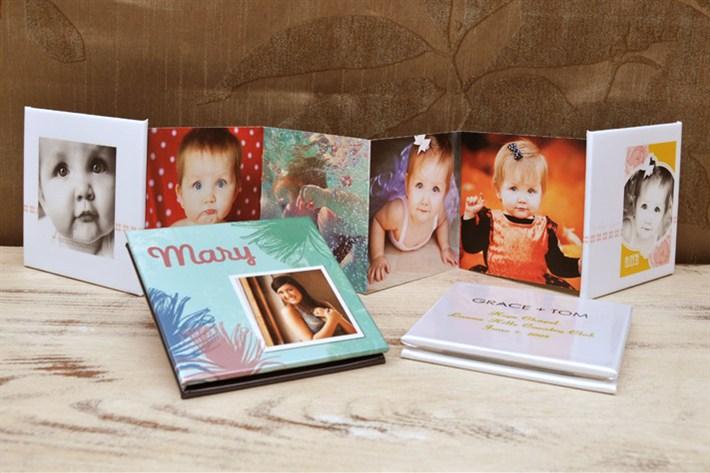 { ALBUMS & BOOKS} 20 page 10x10 layflat session album 600 Prints are mounted flush to a 1/16 board offering solid &