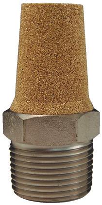 Conical Mufflers Application: threads into the exhaust ports of air tool, valves, cylinders and other pneumatic