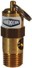 Safety Pop-Off Valves Heavy Duty, High Capacity Safety Pop-Off Valves designed to protect un-fired pressure vessels from over-pressure all brass construction with chrome steel ball on a