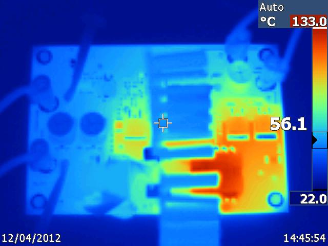Thermal Data IR Thermal Image taken after