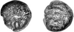 236 NITZAN AMITAI-PREISS AND YOAV FARHI 5. 11.5 14 mm; 1.13 gr.; axis: 6 (Fig. 5) Obv.: Variations on the first words of the tawhid, featuring a repetition of alifs and lams(?). Part of a marginal legend can be seen but is illegible (possibly x אz א ).