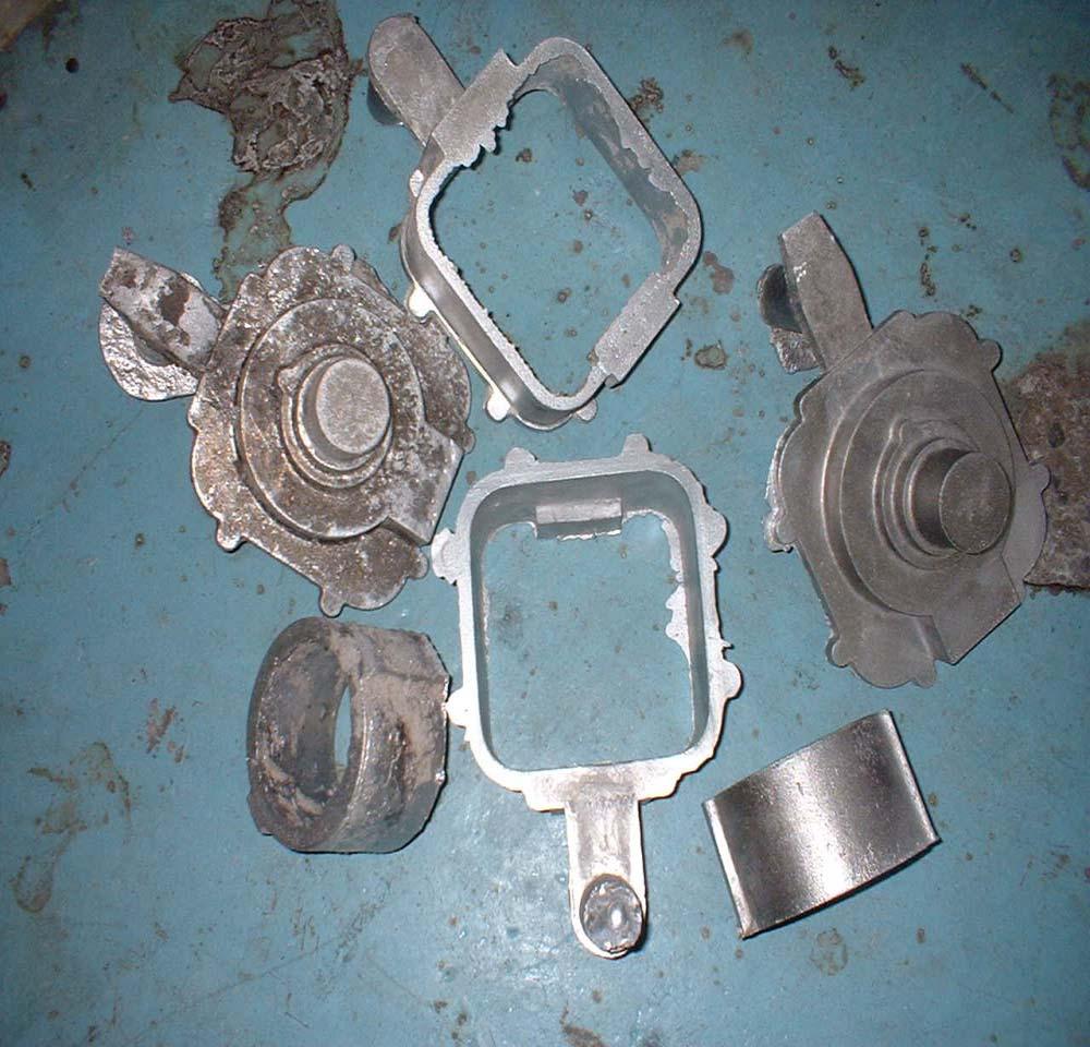 Casting Processes 1. Expendable mold processes uses an expendable mold which must be destroyed to remove casting Mold materials: sand, plaster, and similar materials, plus binders 2.