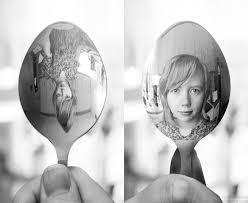 Plane mirror - Flat, smooth mirror in which an image appears upright.
