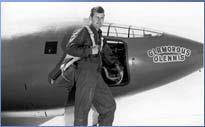 Chuck Yeager first man to fly faster than the