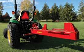 3 Point Hitch Tractor mount 3-point-hitch units operate from the tractor s hydraulics. Available with 2-way and 4-way wedge.