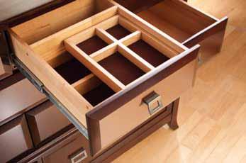 11-Drawer Cascade Dresser 64"W x 19"D x 42"H
