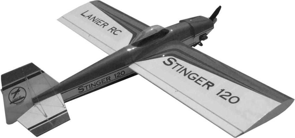 STINGER 120 ARF Important Information: Please inspect the plane before beginning to assemble to make sure you are happy with it. After assembly has begun you cannot return the kit.