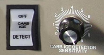Carb Ice Detector Probe consists of a light