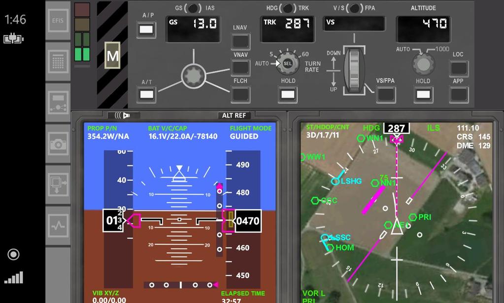 4.3.3 Air Traffic Control simulation Using the in-built speech synthesis, FlightZoomer offers the possibility to simulate instructions from a virtual air traffic control center.