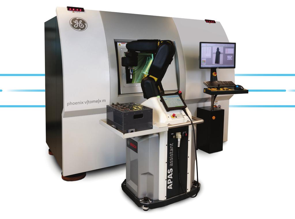 GE Inspection Technologies v tome x m microfocus CT Uniting premium 3D metrology