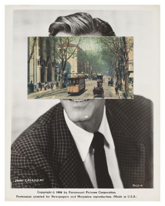 A Q&A with John Stezaker, collage artist and first-time curator 09 June 16 Anneka French John Stezaker, Mask (Film Portrait Collage), CLXXXV 2015, the artist, courtesy The Approach, London John