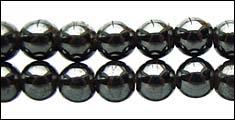 16"/40 cm Magnetic beads strands: Round ROUND-4: 4mm Round strand.