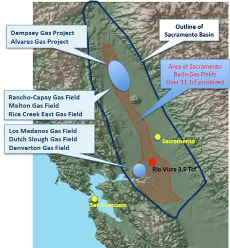 Sacramento Basin Geological background PROLIFIC BASIN WITH PROVEN