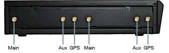 Antenna Main and Auxiliary Ports In most cases, a single antenna connected to the main antenna port will provide