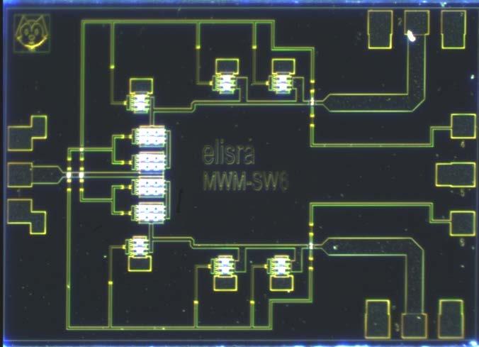 Standard SPDT (SW6) (SW1 new layout) Standard SPDT (SW6) (SW1 new layout) DB( S(1,1) ) DB( S(2,1) ) DB( S(2,2) ).1 GHz.678 SW6 5 1 15 1 GHz 14.1 18 GHz 1.