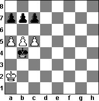 18. The Break Through 11 Diagram 49- Example. Diagrams 50, 51 Puzzles. Diagram 49 Example Typical chess combination The Break Through 1. b6 ab 2. c6 bc 3.