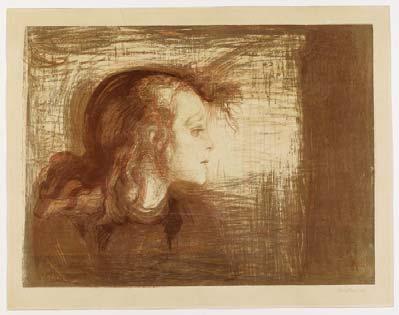 Equally compelling in its strength of imagery is Madonna (lot 18), one of Munch s most famous and challenging works.
