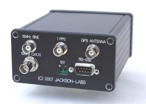 Radar System Design Selected the following Components: Jackson Labs GPS Disciplined Oscillator 10