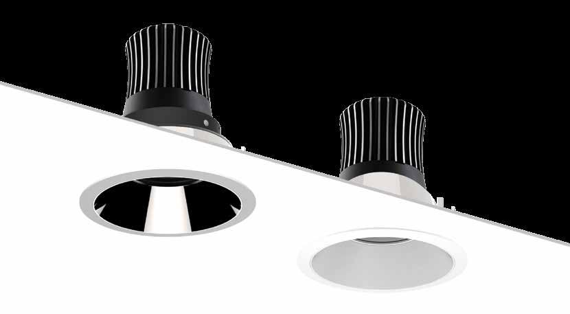 ELR modular down lights are made to suite most modern and demanding lighting applications today.