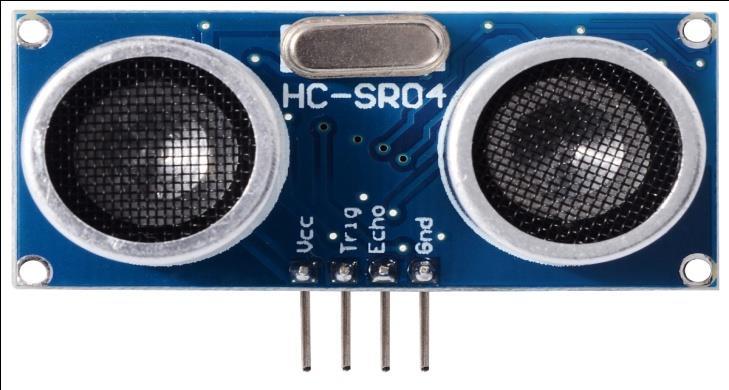 Fig. 3: HC-SR04 (Ultrasonic Sensor Module) III.