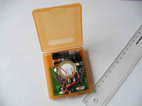 Wireless Sensing Smart-Its PIC Microcontroller, RFM 868 MHz, Light, Audio, Accel., Temp.