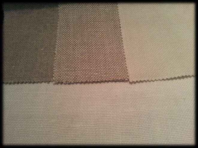 JE993W - nat, oatmeal, cement, oyster 100% Linen Approx.