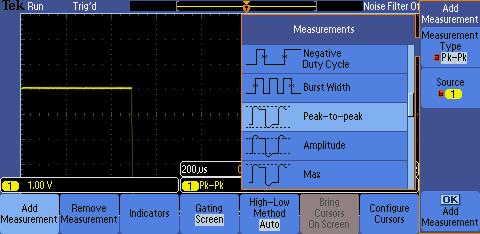 Automated Measurements 1. The MSO/DPO2000 Series oscilloscopes offer 29 automated measurements.