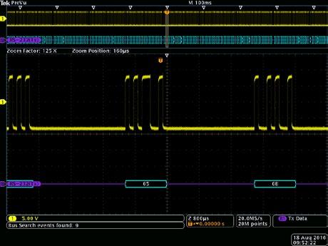 Consider a higher-performance oscilloscope Oscilloscopes are available with millions of points of