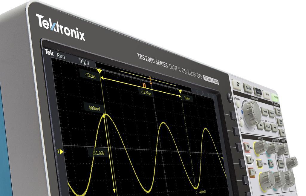 19 Controls that match your way of working Oscilloscopes should give you different ways to