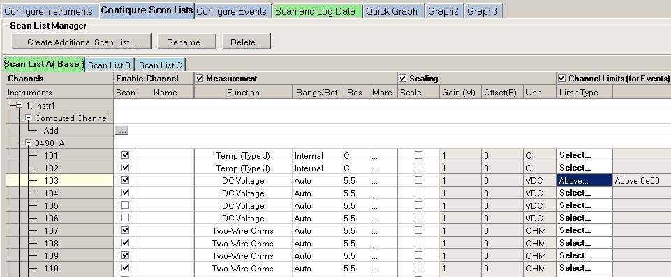 simply fill in table Customize graphs for
