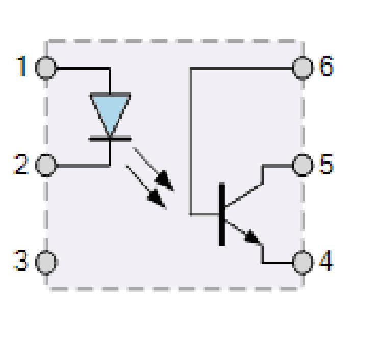 An optocoupler or opto-isolator consists of a light emitter, the LED and a light sensitive receiver which can be a single photo-diode, photo-transistor, photo-resistor, photo-scr, or a photo-triac