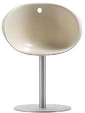 (PSA), Black (PNE) Gliss Chair Gas Lift Pedestal White
