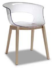 (FR) or Wenge (AN) legs Hoxton Chair Available