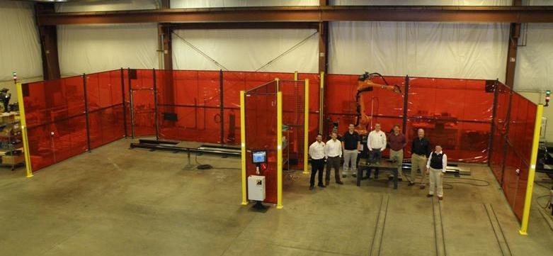 Robotic Welding Technology Wolf Robotics completed system build on May 29,