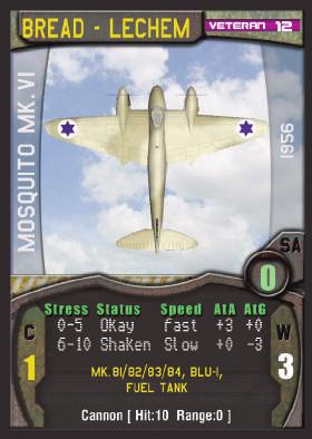 Israeli Air Force Leader Rulebook 16+_Layout 1 2/5/2017 5:42 PM Page 7 Example: When Bread (as a Veteran) has 0 to 5 Stress, he uses his Okay stats.