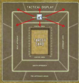 2 - Target Deck - Every Campaign will use different Targets. Find all the Target cards used in your chosen Campaign and shuffle them together. Place the Target deck facedown on the Tactical Display.