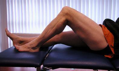 obtain a knee-flexion angle between 70 and 90.