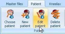 After filling the items click <Save> for saving the information. The new patient is now registered. 4.1.