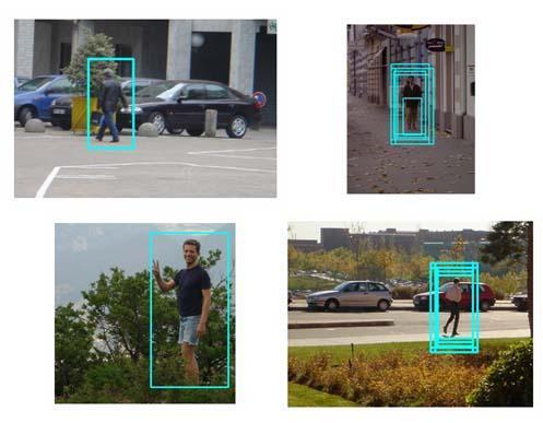 Robots Sensing Humans Visual detection algorithms Background subtraction, then look for human feature Direct detection, then using