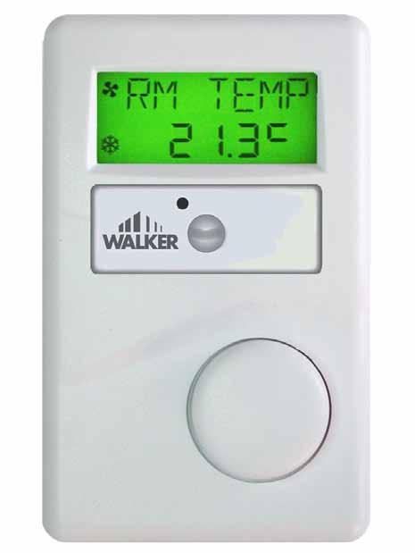 Easy-PTAC, WIRELESS PTAC CONTROL UNIT The EASY-PTAC is designed to control Packaged Terminal Air Conditioner (PTAC) units and connect wirelessly to the rest of the Walker product line.