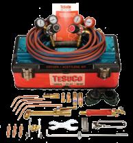 Tesuco offers a range of oxygen / acetylene and oxygen / LPG kits to suit the industries they are designed for.